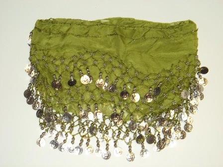 C128 Lime Green with gold coins